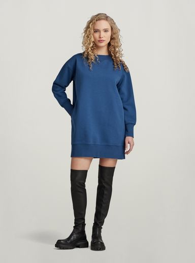 Loose Vintage Sweat Dress